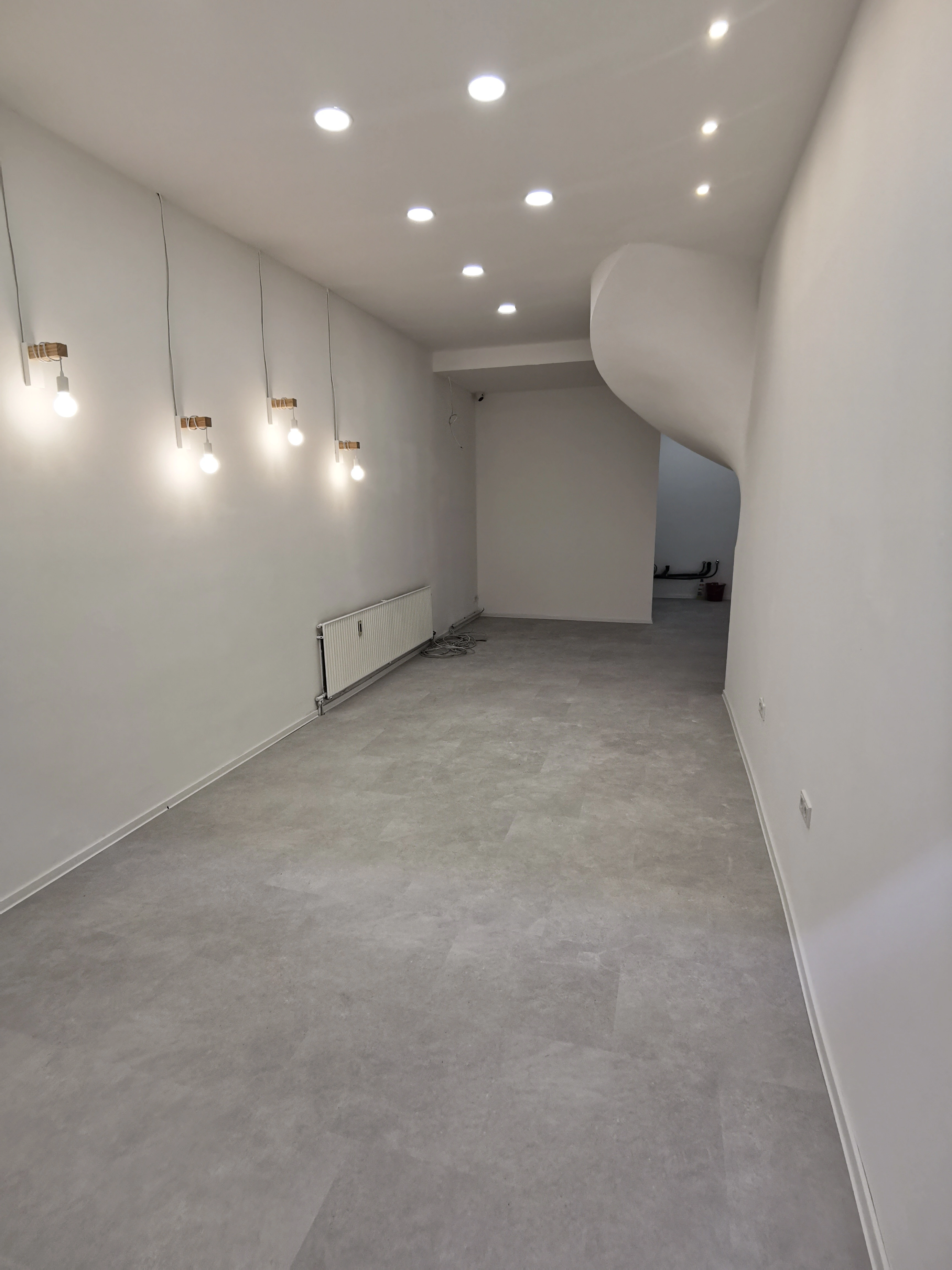 Geschäftseinheit nach der Sanierung